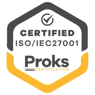Proks Certification – ISO/IEC 27001 Certified
